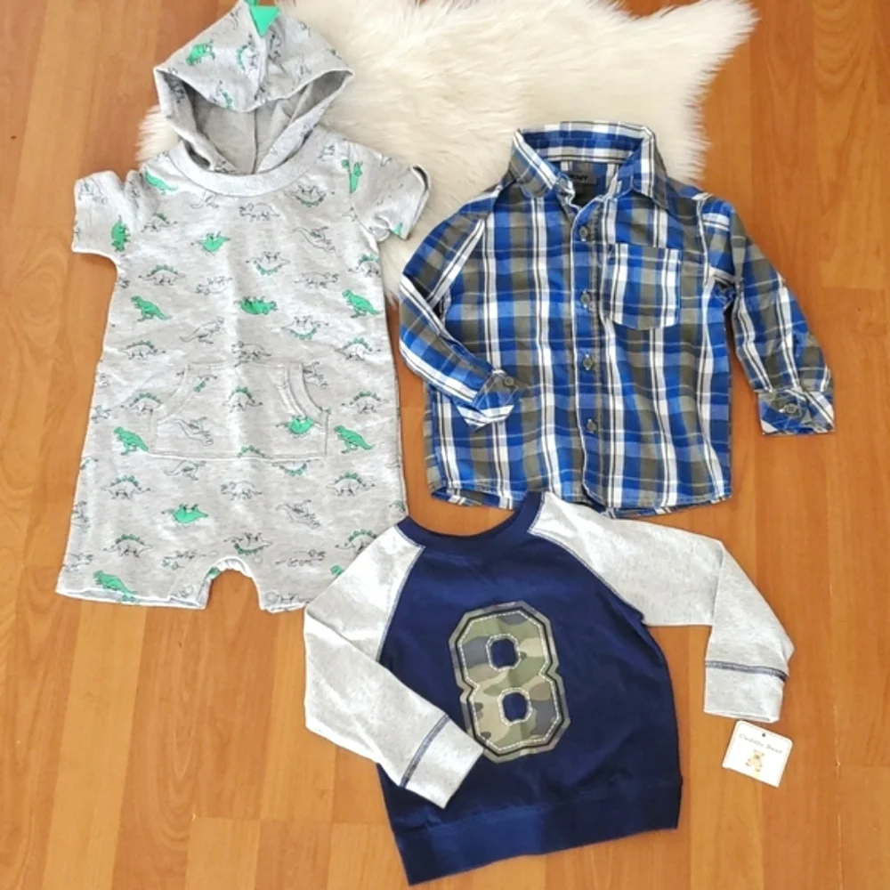 Toddler boys lot of clothes sz 18 months